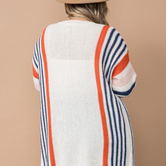 Striped Cardigan - Picture 2 of 2